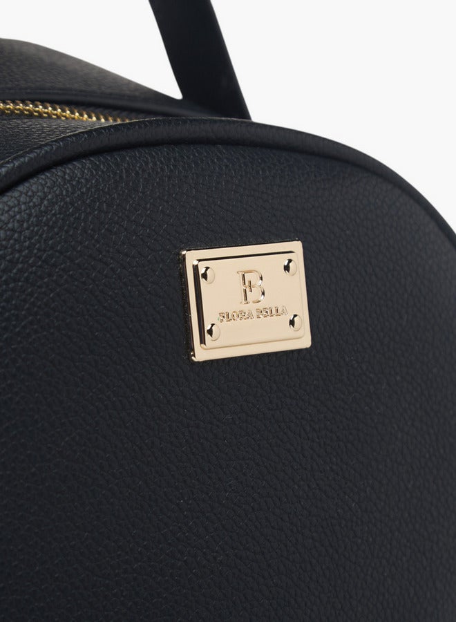 Flora Bella By Shoexpress Women's Colourblock Backpack with Zip Closure and Adjustable Strap  - Image 5