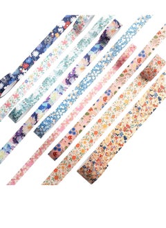 Y&D Gold Washi Tape Set, Wide Silver Foil Masking Decorative for Arts, DIY Crafts, Journal Supplies, Planners, Scrapbook, Card/Gift Wrapping (Beauty of Nature)  - Image 2