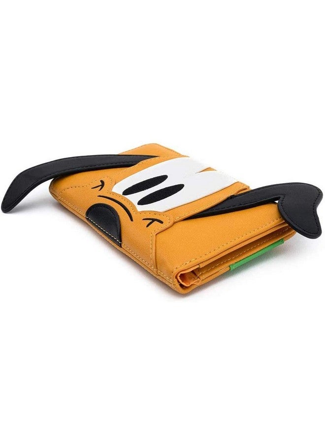 Loungefly X Disney Pluto Cosplay Flap Wallet (Orange Green One Size) - Image 4