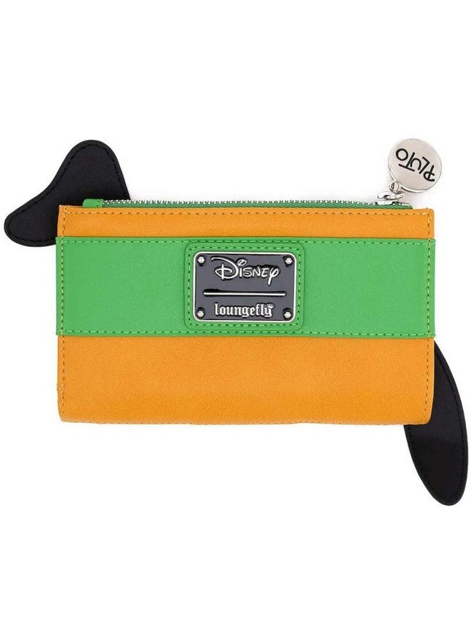 Loungefly X Disney Pluto Cosplay Flap Wallet (Orange Green One Size) - Image 2