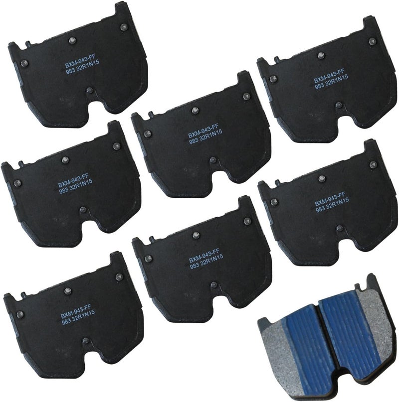 Bendix Premium SBM983 Semi-Metallic Front Brake Pads for Select Models Mercedes-Benz CL55 AMG, CL65 CLS55 E55 S55 S65 SL55 SL65 SL600, SLR McLaren - Image 1
