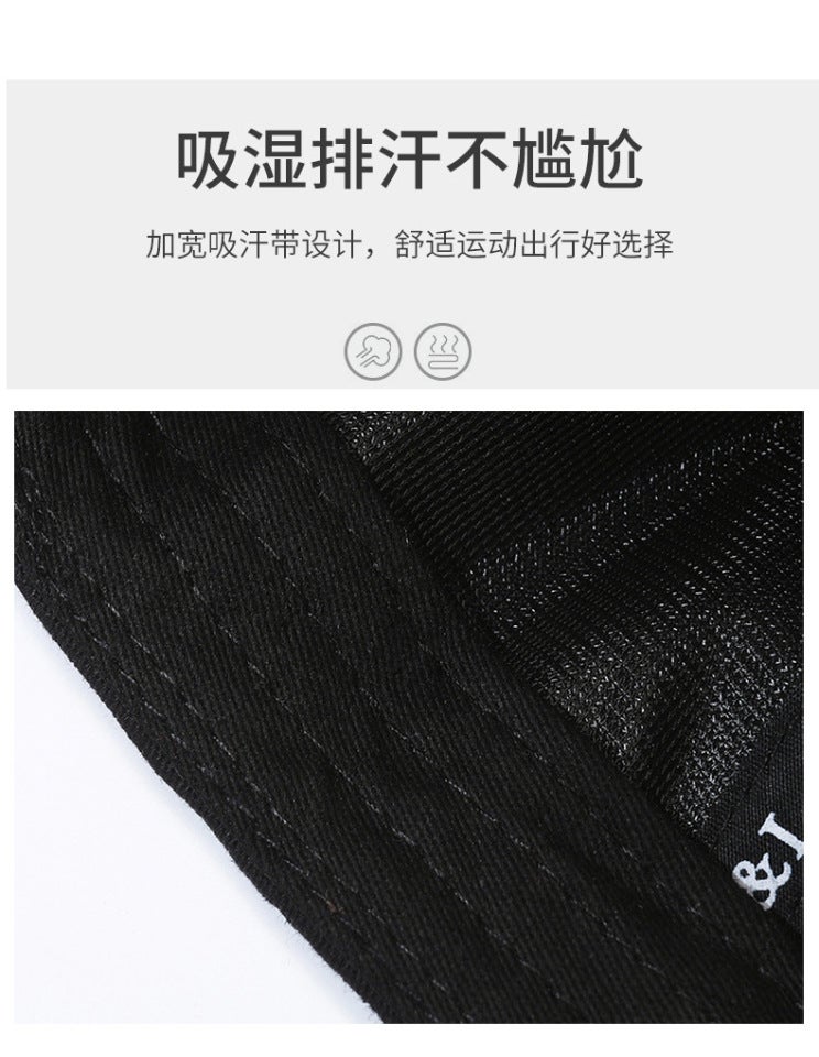 Letter Cap Unisex Sports Sun Protection Couple Baseball Hat Cotton - Image 4
