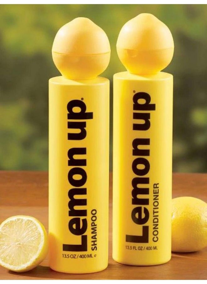 L E M O N Lemon Up Limited Edition Shampoo & Conditioner Set! Lemon Scented Hair Care! Help Control Oil Hydrates And Add Shine To Dry Hair! Choose From Shampoo Conditioner Or Set! (Shampoo & Conditioner)  - Image 3