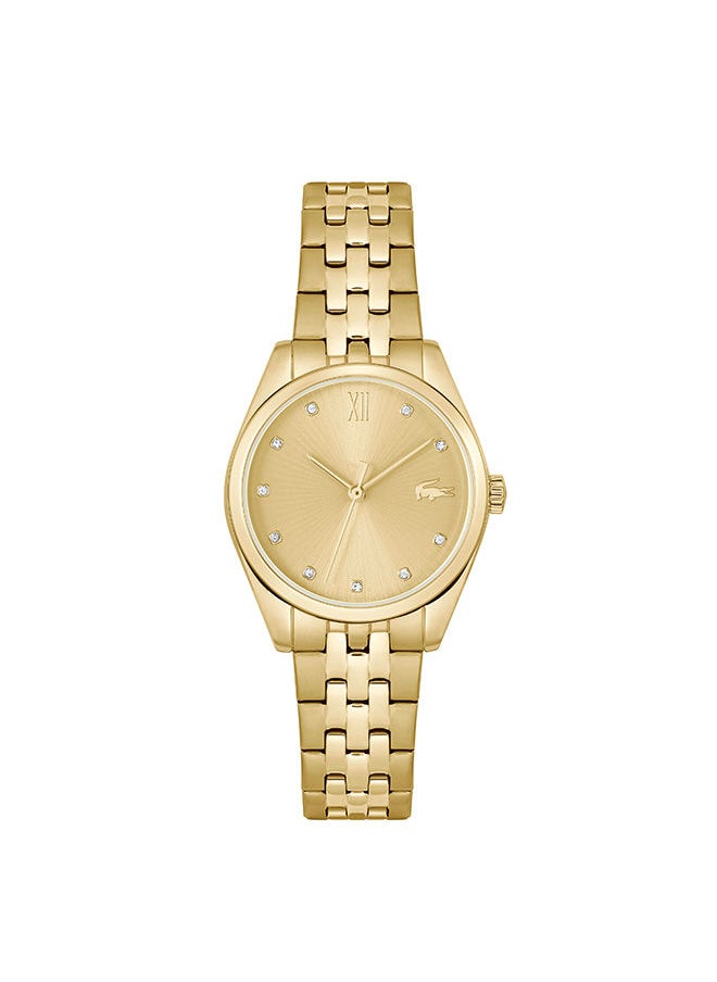 LACOSTE - ساعة يد نسائية من الستانلس ستيل بعقارب دائرية الشكل 2001303 - 30 ملم - Image 1