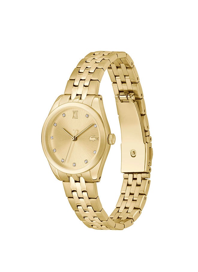 LACOSTE - ساعة يد نسائية من الستانلس ستيل بعقارب دائرية الشكل 2001303 - 30 ملم - Image 1