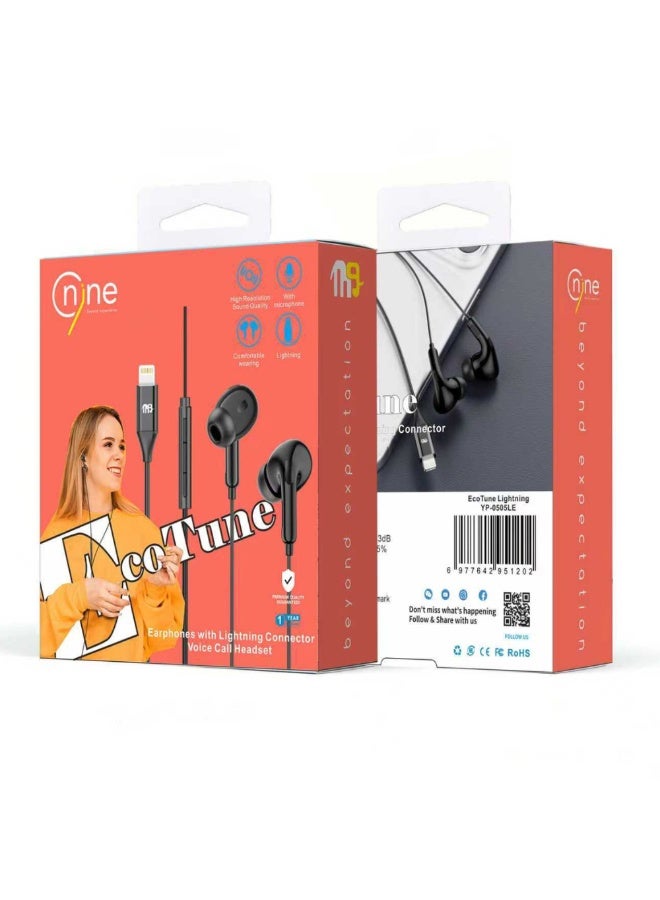 Nine Nine Ecotune Wired Earphones lightning Z3A69F1DF3597191636DDZ
