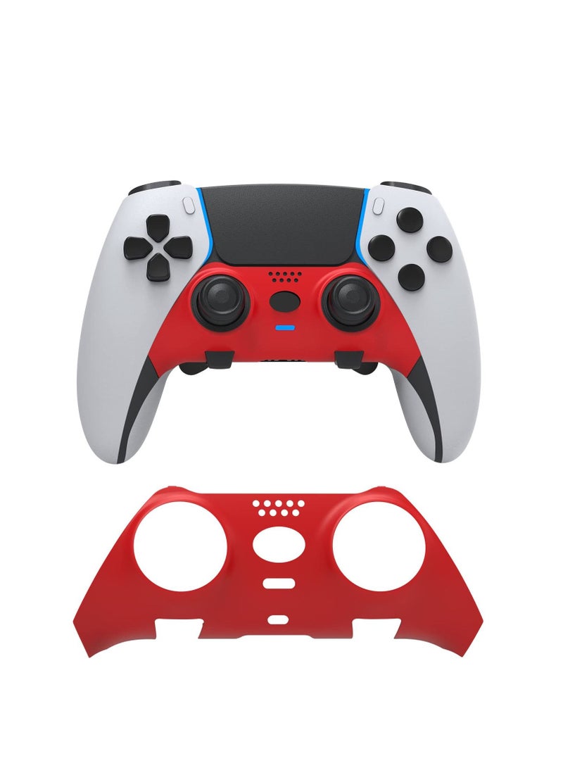 PS5 Edge Controller Decoration Strip DIY PS5 Edge Controller Replacement Shell Color Replacement Decoration Accessories for PS5 Edge Wireless Controller Panel (Red) - Image 1