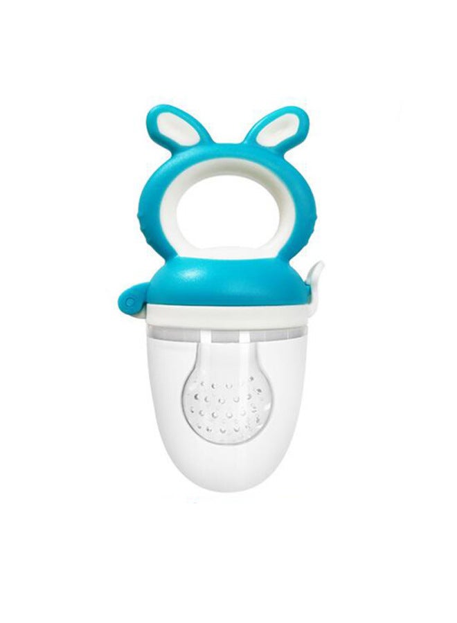 Silicone Fruit Food Supplement Bite Bite Music Creative Rabbit Baby Nutrition Fruit And Vegetable Silicone Pacifier