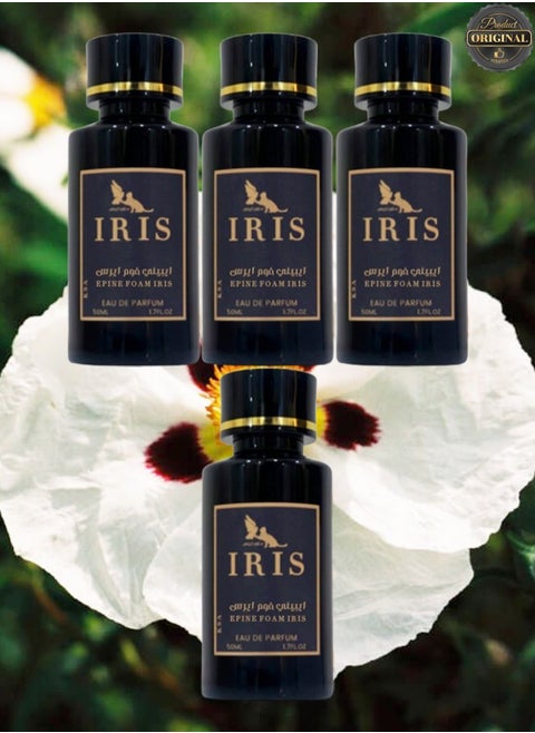 4 Pieces Epine Foam Iris Perfume 50ML
