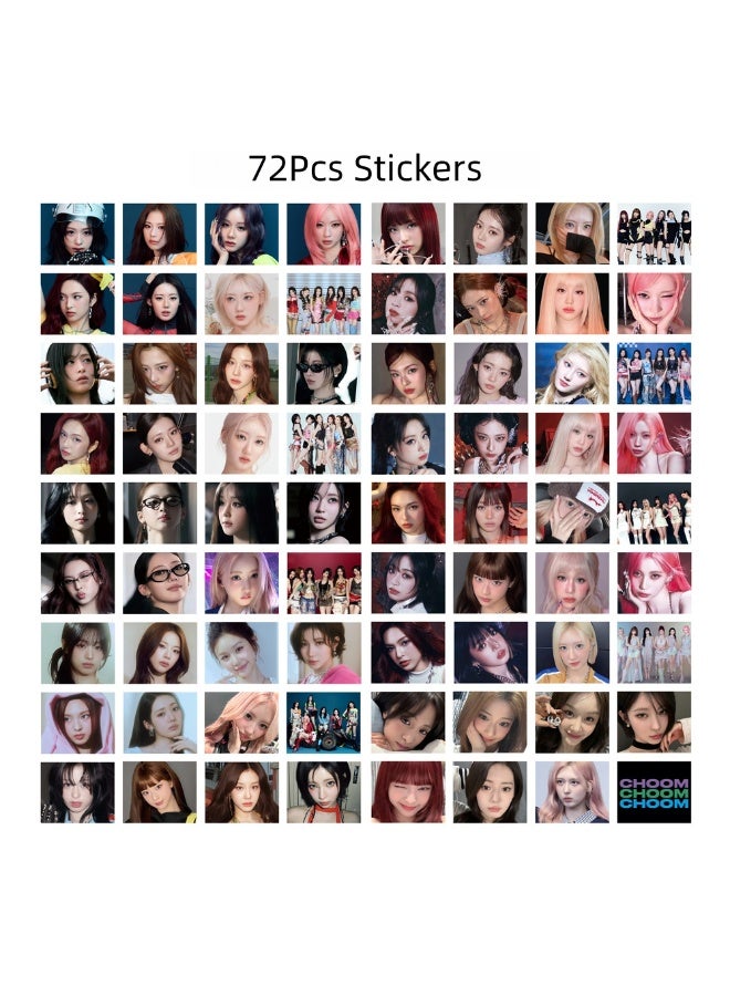 Harse 127Pcs BABYMONSTER New Album CHOOM Lomo Cards and Stickers - Image 3