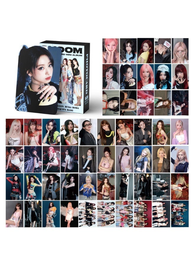 Harse 127Pcs BABYMONSTER New Album CHOOM Lomo Cards and Stickers - Image 2