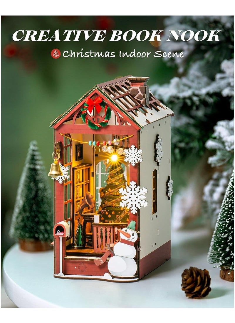 Robotime Rolife Indoor Scene DIY Book Nook TGC07 Premium 3D Puzzle Building Kits for Adults & Teens - Decorative Home Décor, Ramadan & Holiday Gift (Eid and Birthday) for Puzzle Enthusiasts, Stress Relief STEM Project  - Image 4