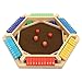 plusvivo Shut The Box Game 16 Players Wooden Board Dice Game with 14 Dice for Kids and Adults Classical Tabletop Math Strategy Game for Family Home Classroom Pub - Image 4