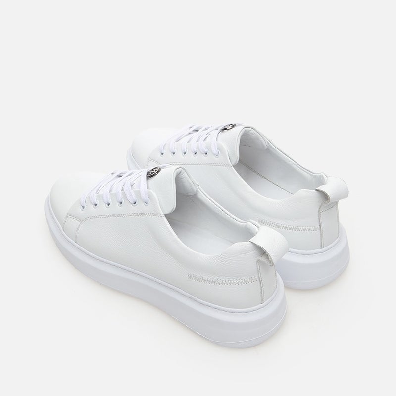 Hotiç 02AYH281320A900 GENUINE Leather White Men's Casual Shoes  - Image 4