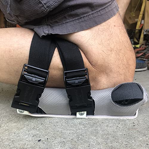 ProKnee AP16 Knee Pads For Men | 1" Foam Knee Protector with Live Hinge & Smart Lock Quick Release Buckle | All Purpose Flooring Knee Pads | One Size Fits All - Image 5