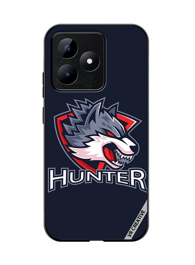 VR CREATIVE Protective Case Cover For Realme C53 Hunter Wolf Design Multicolour - Image 1