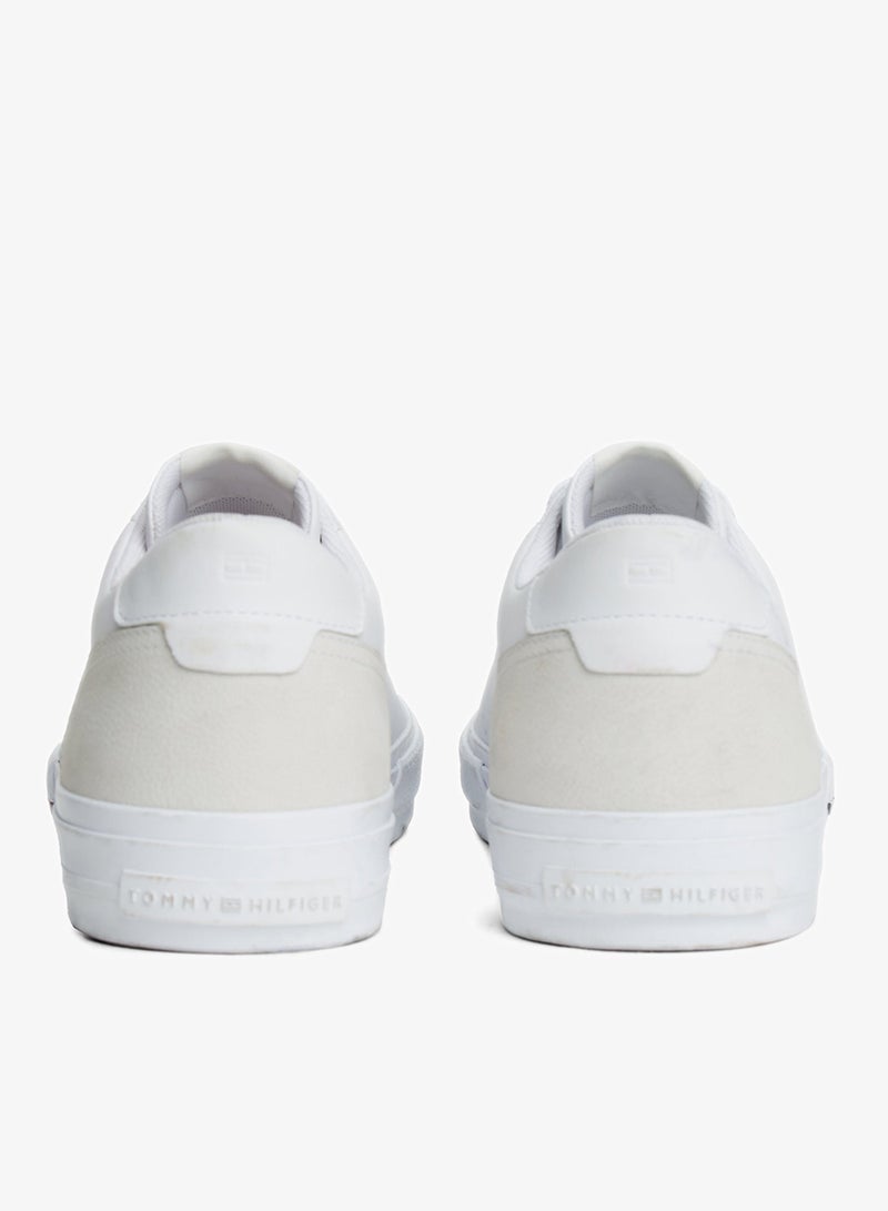TOMMY HILFIGER Leather Sneakers - Image 3