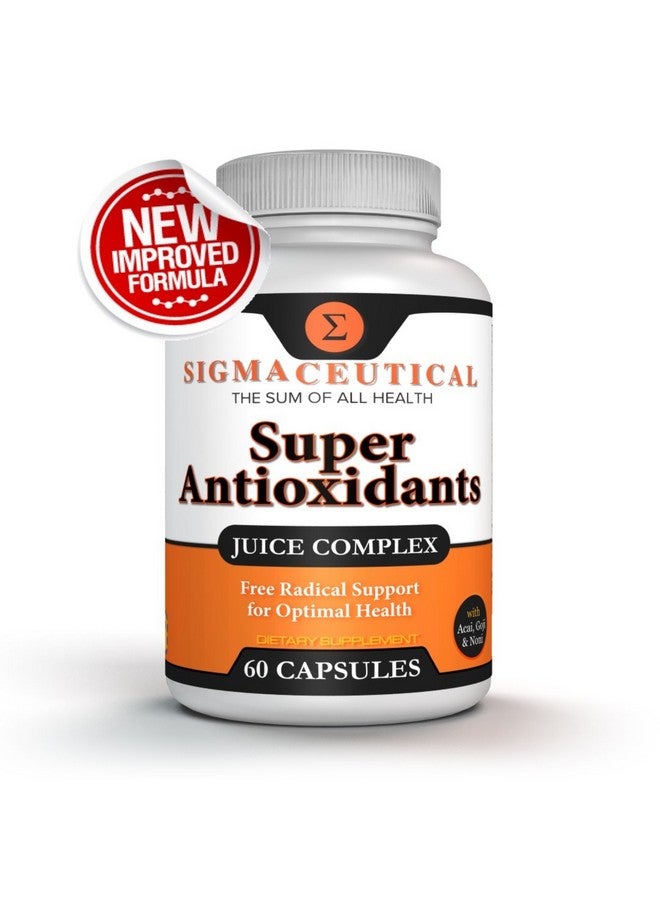 SIGMACEUTICAL مكمل سيغما سوتيكل سوبر مضاد للأكسدة - كبسولات توت غوجي، كبسولات توت أكي، كبسولات مانغوستين، ريسفيراترول، كبسولات رمان ونوني - 60 كبسولة - Image 3
