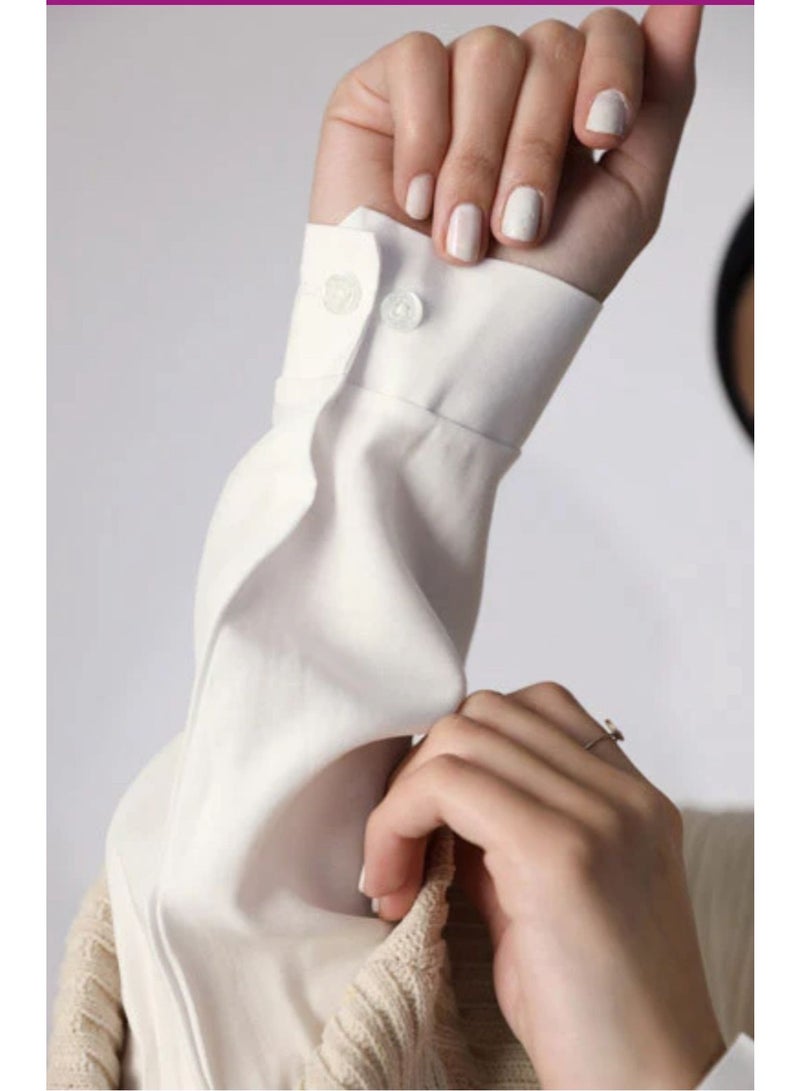 Chemise Sleeve Off-White