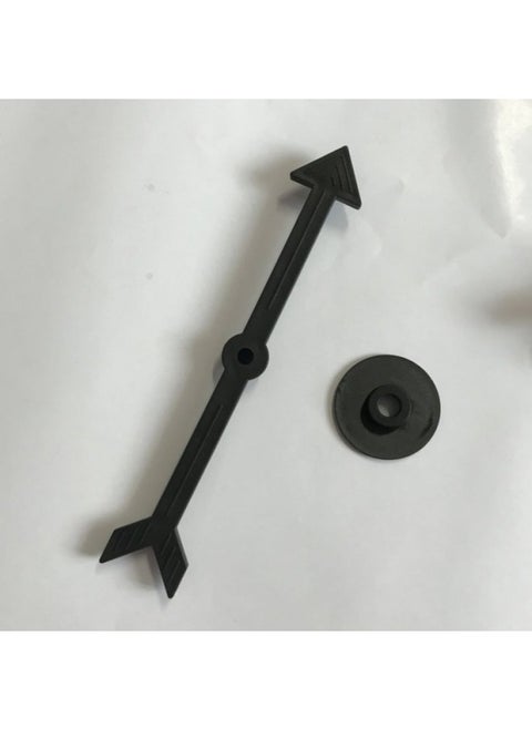 Enlightenment Toy Rotating Plastic Pointer Parent-child Interactive Game Digital Dial Plastic DIY Teaching Pointer Accessories-Color:180 Mm Long Black