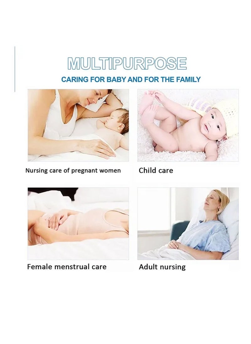 A TO Z A to Z - Disposable Changing Mat size (45cm x 60cm) Large- Premium Quality for Baby Soft Ultra Absorbent Waterproof - Pack of 230-White  - Image 4