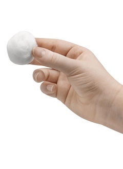 Dada DADA Beauty Cotton Balls, 100% Pure Cotton, Soft and Absorbent, 100 Count, Pack of 2  - Image 2