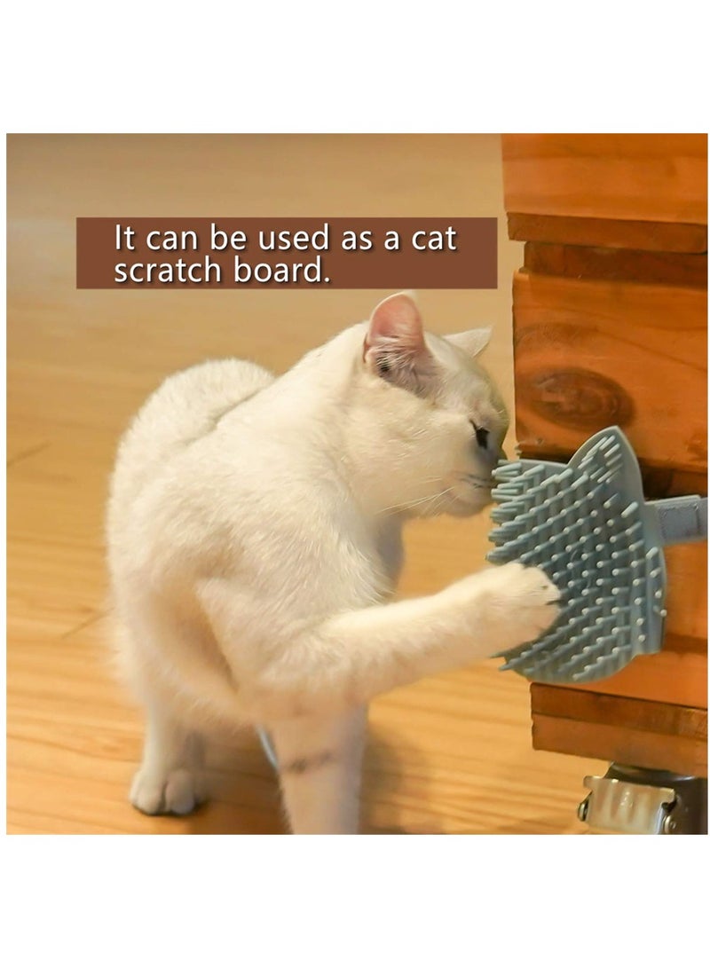 Loquat Cat Self Grooming Brush Multi Functional Catnip Flavor Corner Massage Tool for Kitten Puppy Relaxing - Image 5