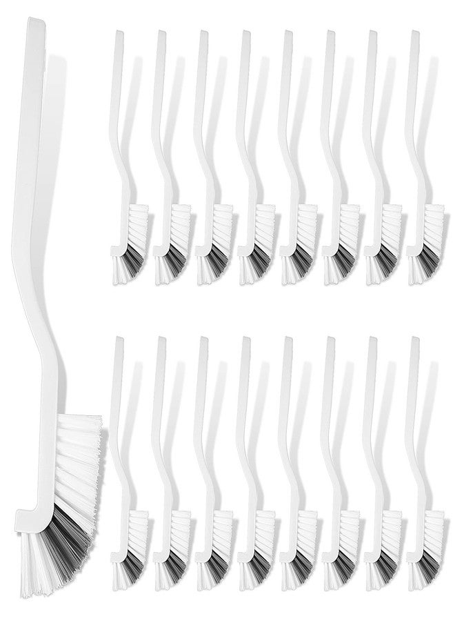 Yinkin 24 Pcs Kitchen Scrub Brush Bulk Sink Bathroom Edge Corner Cleaning Brush Right Angle Mini for Grout Household Dishwasher Tile Lines Window Track Deep Cleaning with Stiff Bristles - Image 1