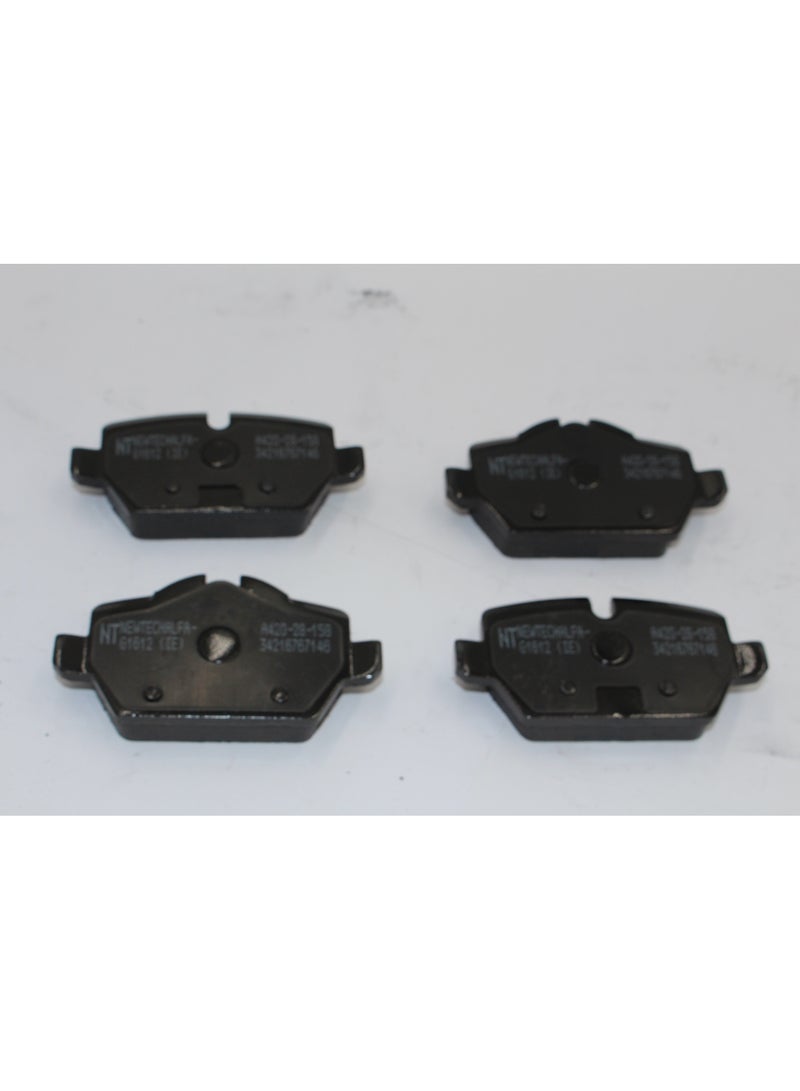 NEWTECH ALFA NEWTECH ALFA BRAKE PAD SET REAR BMW E81,E87,E90,E92/4CYL - Image 2