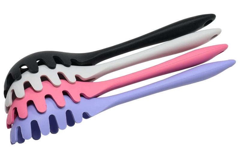 Chef Craft Premium Silicone Spaghetti/Pasta Fork, 11.5 inch, Black - Image 2