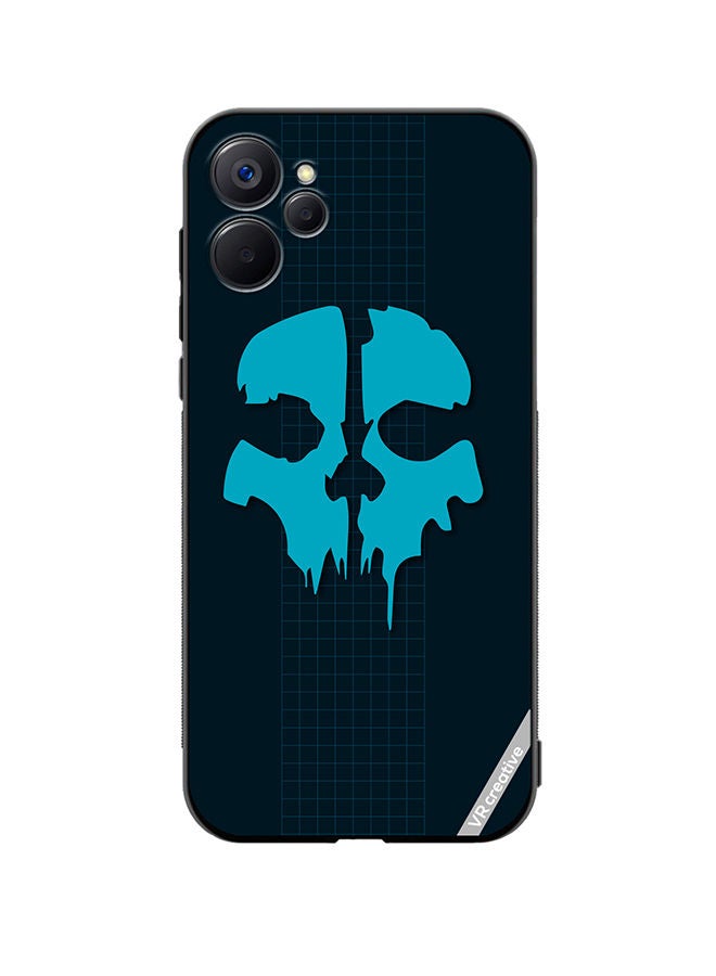 VR CREATIVE Protective Case Cover For Realme 9i 5G Call Of Duty Ghosts Design Multicolour - Image 1