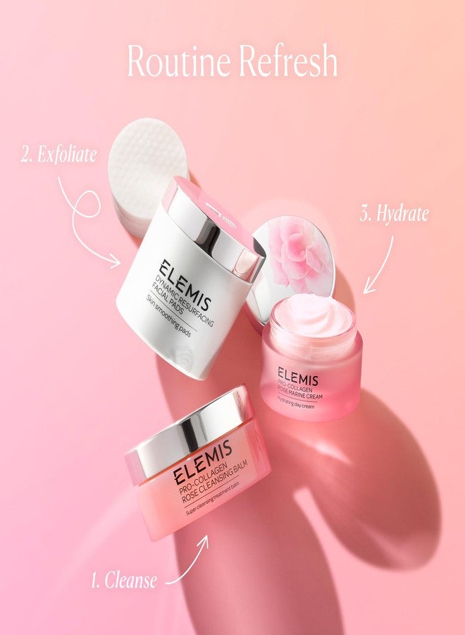 ELEMIS Pro-Collagen Rose Cleansing Balm - 3-in-1 Daily Face Cleanser - Melts Away Waterproof Makeup and Sunscreen - Rose and Elderberry Oil - 100 - Image 5