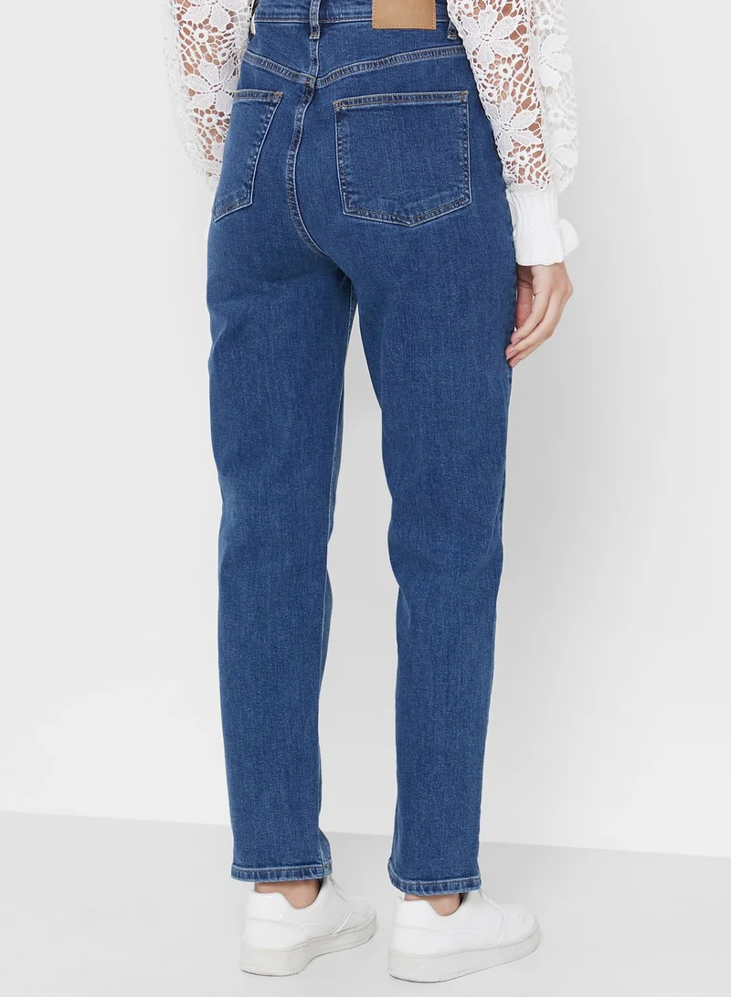 VERO MODA High Waist Mom Jeans