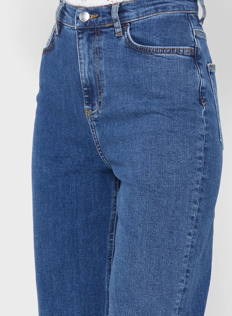 VERO MODA High Waist Mom Jeans