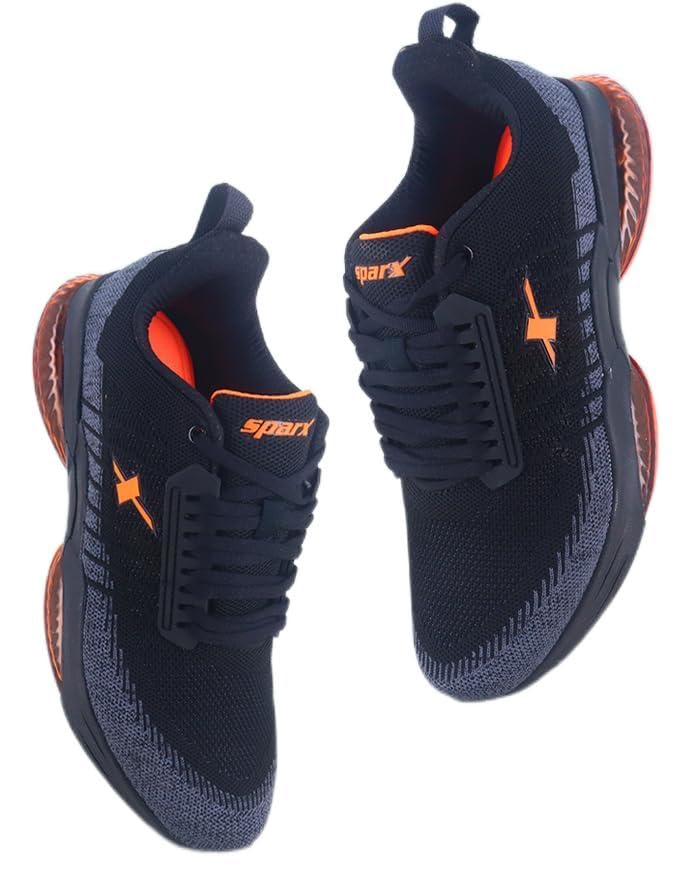 SPARX Sports Shoe SM-716 Black for Men - Image 1