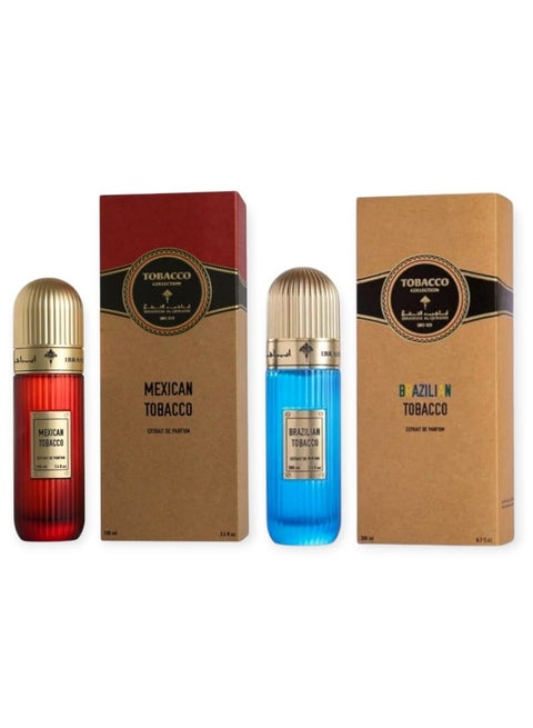 brazilian tobacco perfume price IBRAHEEM AL.QURASHI Mexican and Brazilian Tobacco Perfume Package 200ml |  Best Price KSA