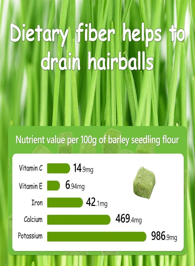 HavenJanny 120g Freezed Drying Cat Grass Treats for Cats, Cat Grass Teething Stick Snacks for Cats Hairball Removal and Teeth Cleaning - Image 5