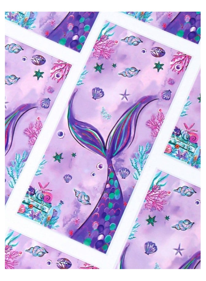 توزيعات العيد أكياس توزيعات العيد بلاستيكية لتوزيعات الهدايا و الحلوى للاحتفال بالعيد ، أعياد الميلاد وحفلات استقبال المولود الجديد 25 قطعة بشرائط ذهبية - Image 5