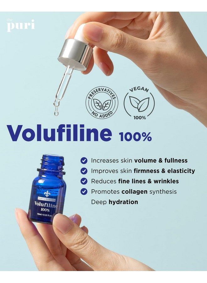 THEPURI 100% Volufiline Serum Skincare - Advanced Firming & Lifting Facial Ampoule from France Sederma, Intense Hydration & Skin Rejuvenation for Youthful, Perfect for Layering & DIY, 0.33 fl.oz (10ml) - Image 2