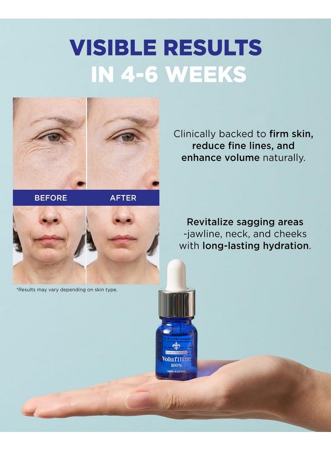 THEPURI 100% Volufiline Serum Skincare - Advanced Firming & Lifting Facial Ampoule from France Sederma, Intense Hydration & Skin Rejuvenation for Youthful, Perfect for Layering & DIY, 0.33 fl.oz (10ml) - Image 3