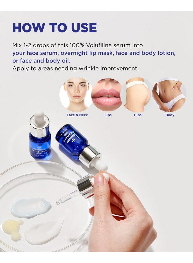 THEPURI 100% Volufiline Serum Skincare - Advanced Firming & Lifting Facial Ampoule from France Sederma, Intense Hydration & Skin Rejuvenation for Youthful, Perfect for Layering & DIY, 0.33 fl.oz (10ml) - Image 5