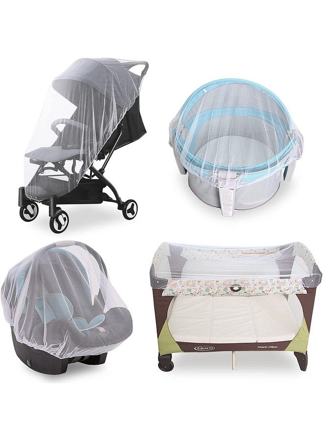 Coldwind 2 Pack Baby Mosquito Net for Stroller, Durable Bug Net for Stroller, Car Seats, Bassinets, Cradles, Playards, Pack N Plays and Portable Mini Crib, Portable & Durable Baby Insect Netting - Image 1