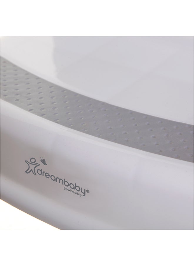 dreambaby - 2-UP Toddler Step Stool, Slip Resistant - White And Grey - Image 1
