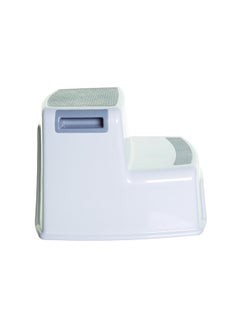dreambaby 2-UP Toddler Step Stool, Slip Resistant - White And Grey  - Image 2
