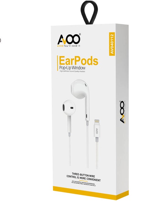 earphones compatible with apple device with a Lightning connector