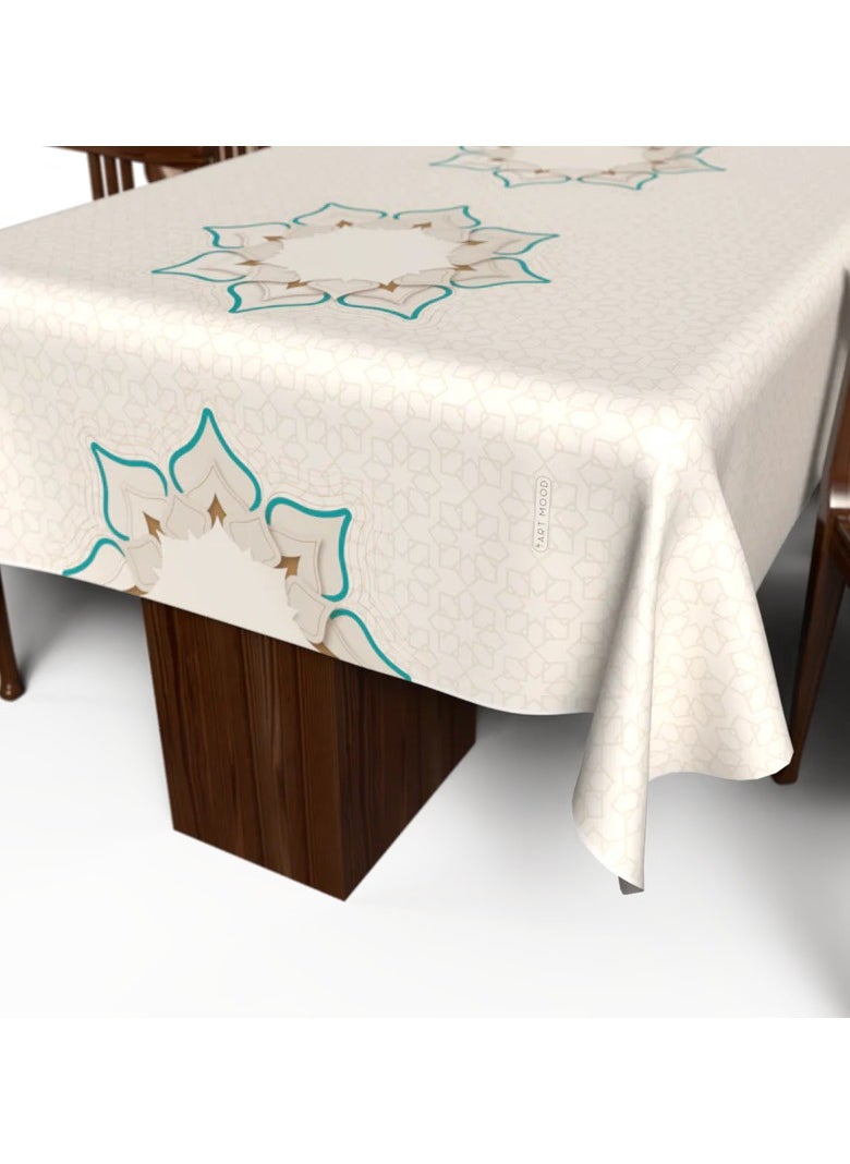 Generic - Dorra Tablecloth Water-Proof 140cm*140cm - Image 1