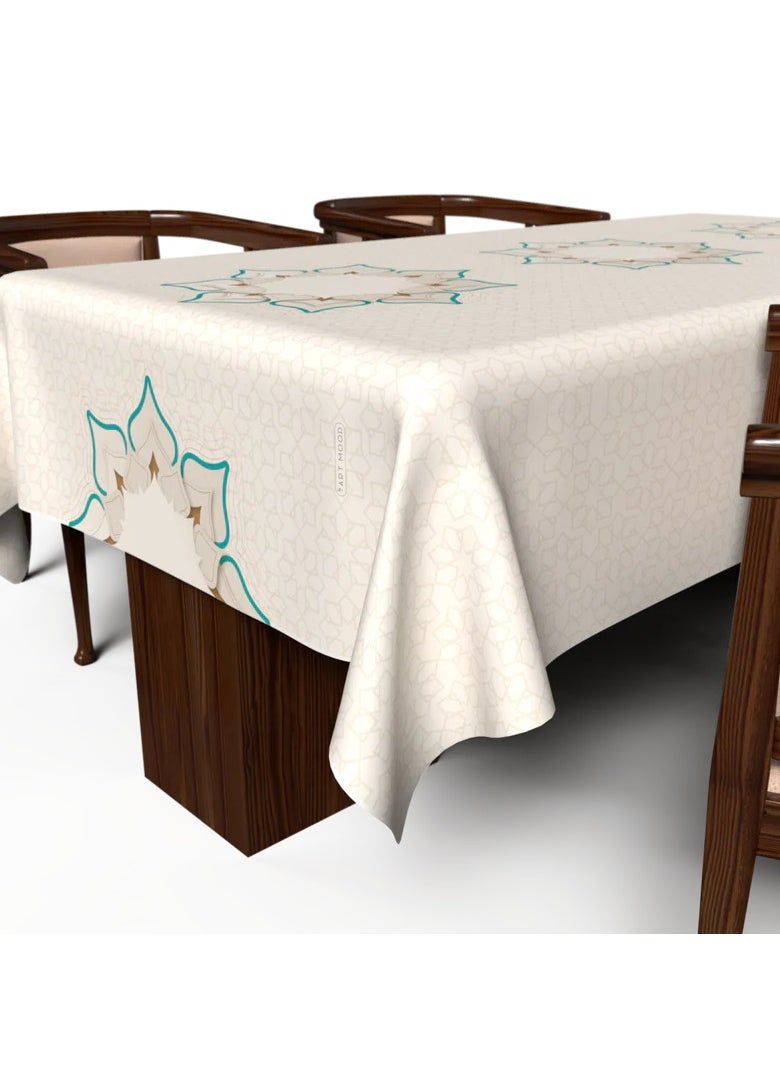 Generic - Dorra Tablecloth Water-Proof 140cm*140cm - Image 1