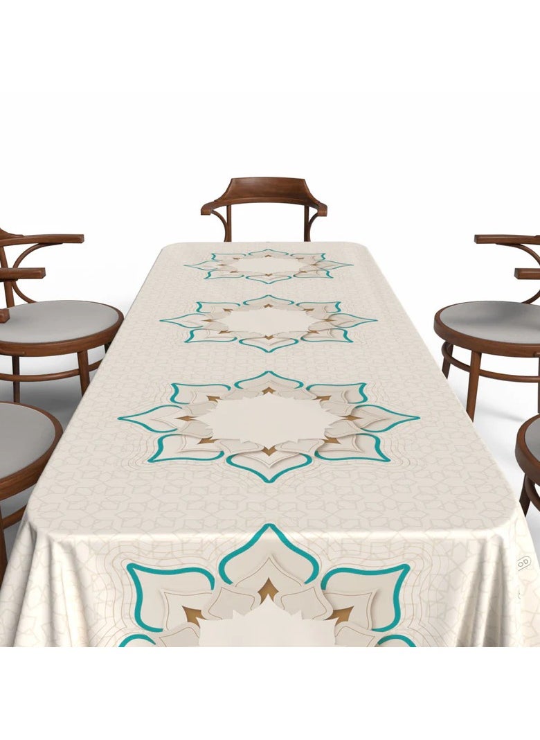 Generic - Dorra Tablecloth Water-Proof 140cm*140cm - Image 1
