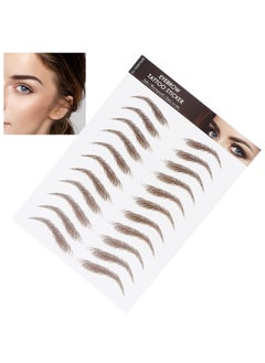 yuyte and Lifelike Eyebrow Sticker Professional Eyebrow Sticker Women Eyebrow Transfer Sticker for Onetime UseBROWN10 
