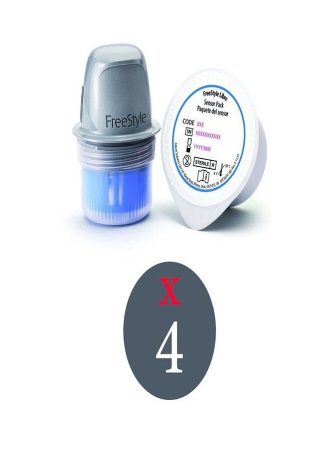 فري ستايل ليبر مستشعر جلوكوز فري ستايل ليبر 2 مكون من 4 قطع - Image 4
